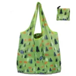 Tote Bags Flower Print Women's Grocery Handbags Outdoor Foldable Shopper Eco Shopping Bag Reusable Storage Bag Organizer Bags - Image 9