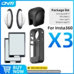 Accessories Set for Insta360 X3 X4 X5 Lens Guard Screen Protector Storage Bag Silicone Case Lens Cap Protective Frame Insta 360 - Image 17