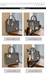 Women’s Tote Bags 2022 Trend New Mass Canvas Shoulder Bags Luxury Designer Handbags Casual Fashion Messenger Bags - Image 10