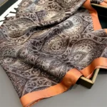 100% Real Silk Scarf New Natural Shawl Wraps Women Ladies Fashion Scarves Foulard Bandana Square Headband Hijab Pashmina - Image 9