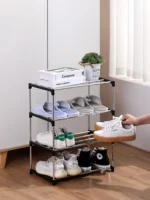 3/4 Shoe Rack Multi Layered And Space Saving Shoe Rack For Simple Household Storage And Storage Three And Four Layer Shoe Racks - Image 12