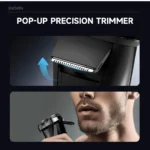 ENCHEN Electric Shaver 3D Blackstone 3 IPX7 Waterproof Razor Wet And Dry Dual Use Face Beard Battery Digital Display For Men - Image 3