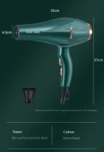Fashionable High-Speed Hair Dryer  High-Power Quick Drying Hair Care Silent Home Hair Salon Tools Buy 1 Get 6 Free - Image 26