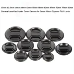 Camera Lens Cap High-quality 40.5mm 49mm 52mm 55mm 58mm 62mm 67mm 72mm 77mm 82mm Snap on Front Lens Cap for Camera - Image 5