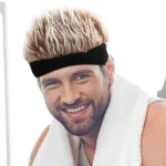 Hat with Wig Knitted Spiked Hairs Realistic Hip Hop Wig Hat Men Women Cold Weather Hats for Daily Wear Party Cosplay