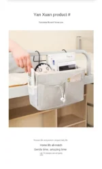 Portable  Hanging Organizers Baby Care Essentials Crib Storage Cradle Baby Crib Organizer Diaper Bag Linen Baby Bed Accessories - Image 14