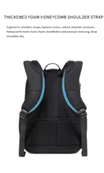 Backpack Men's Backpack, Lightweight Business Travel Computer Bag, Business Travel Bag, Large Capacity Middle School Student Bac - Image 20