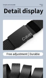Stylish Men's  Belt - Fashion Belts for Daily Life, Leisure, Party, Festival, Work, and Business Automatic Buckle - Image 13