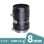 ZLKC FA Lens 12MP High Resolution 6mm Macro 1/1.7 Inch Lenses CCTV Parts for C Mount Camera Low Distortion Machine Vision F2.4 - Image 9