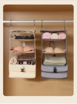 Hanging Organizers for Travel Storage Compressible Foldable Multi Layer Bags for Closet Suitcase Dormitory - Image 24