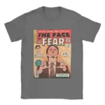 Men T-Shirts The Office Face Fear Dwight Fun Pure Cotton Tees Short Sleeve T Shirt Round Collar Clothes New Arrival - Image 7