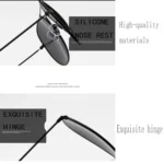 Trendy and Fashionable Aviator Sunglasses, Personalized Sunglasses, Men's and Women's Street Style Sunglasses, Retro Sunglasses, - Image 19