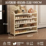 Shoes Organizers Narrow Corridor Shoe Rack Space Saving Storage Shelf Shoe Rack Luxury Designs Sturdy Home Furniture Accessories - Image 46