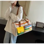 Travel Bag, Duffel Bag Cosmetics Bag, Professional Fitness Bag, Yoga Swimming Training Backpack, Satchel Shoulder Crossbody Tote Bag, Suitable for Men and Women - Image 60