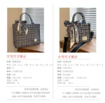 Women’s Tote Bags 2022 Trend New Mass Canvas Shoulder Bags Luxury Designer Handbags Casual Fashion Messenger Bags - Image 30