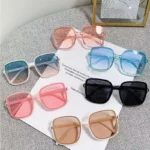 Square Sunglasses for Women Men Brand Designer Vintage Random Model Trendy Glasses Gradient Party Shades Eyewear UV400 - Image 6
