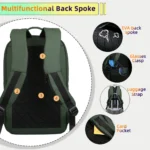 Heroic Knight Men Business Backpack Multifunction Slim Laptop Bags For Women outdoors Waterproof pack Aesthetic Backpack Design - Image 2