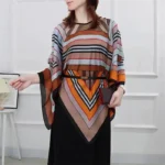 110*110cm Fashion Scarves Women Pullover scarf Shawl Print Silk Satin Hijab Female Bandana Luxury Brand Square Ladies bandanna - Image 11