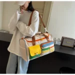 Travel Bag, Duffel Bag Cosmetics Bag, Professional Fitness Bag, Yoga Swimming Training Backpack, Satchel Shoulder Crossbody Tote Bag, Suitable for Men and Women - Image 61