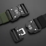 Genuine Tactical Belt Men's Buckle Quick Release Nylon Canvas Military Belt Casual Outdoor Sport Training Braided Waist Belt - Image 2
