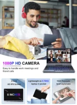 CRELANDER P8 Mini Gaming Laptop 8 Inch Touch Screen Intel Alder Lake N150 12GB DDR5 Windows 11 WiFi 6 Small Pocket Laptop - Image 12