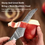 1-7 PCS Kitchen Chef Knife Set Super Sharp Japanese Damascus Steel knife Professional Meat knife Premium Kitchen cooking tools - Image 5