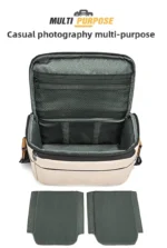 Camera bags, outdoor travel camera shoulder bags, waterproof, camera bags with detachable partitions and shoulder straps - Image 16