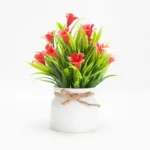 Artificial Small Plants with Pot Fake Plant for Home Living Room Bedroom Entrance Cabinet Office Tabletop Windowsill Decoration - Image 7