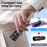 20x Mobile Phone External Telephoto Lens Kit Portable Design With Lens Clip HD External Zoom Camera Lens For Concert Shooting ﻿ - Image 3