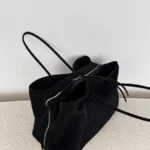 Tote Underarm Bag Multiple Compartments Fashionable Comfortable Solid Simple All-matching Soft Daliy Personality