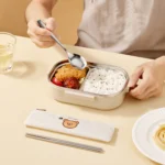 WORTHBUY Dinnerware Set Stainless Steel Cutlery Set With Tableware Bag Kitchen Utensil Travel Portable Spoon Fork Chopsticks - Image 2