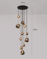 Modern led Pendant lights bedroom decorative dining room indoor lighting interior lighting Ceiling lamp chandelier - Image 10
