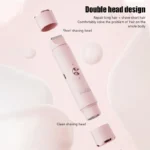 Electric Shaver for Woman Double Head Dual Purpose Female Razor Body Epilator Leg Underarm Bikini Electric Hair Remover Trimmer - Image 4