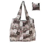 Tote Bags Flower Print Women's Grocery Handbags Outdoor Foldable Shopper Eco Shopping Bag Reusable Storage Bag Organizer Bags - Image 12