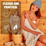 Sauna Hats, Sauna Caps Sauna Hats Sauna Accessories Felt Sauna Cap for Men and Women Home Sauna Steam Cap for Steam Room - Image 3