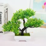 Artificial Plants Bonsai Small Tree Pot Fake Plant Flowers Potted Ornaments For Home Room Table Decoration Hotel Garden Decor - Image 9
