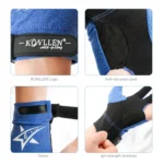 KONLLEN Pool Glove Fingerless Gloves Left Hand Gloves Snooker Gloves Pool Cue Gloves Carom Gloves Durable Billiards Accessories - Image 18