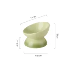 Cat Ceramic Bowl Gradient Pet Food Water Feeders Small Dogs Drinking Eating Supplies Raised Tilted Cats Puppy Feeding Supplies - Image 7