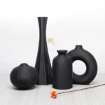 4 Piece Set of Bohemian Style Vases, Dried Flower Arrangement Vases, for Home Decoration Vases, Office Desktop Vase Ornaments, B - Image 2