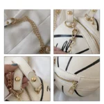 2025 Crossbody Bag New Network Red Personality Fun Pink Ins Versatile Chain Football Basketball Shoulder Bag Small Round Bag - Image 15