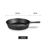 Cast Iron Frying Pan,14/16/20cm Non-stick Skillet Kitchen Fry Pot Breakfast Pan Omelette Pancake Pot Induction Cooking Cookware - Image 9