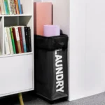Laundry Baskets With Wheels Fitness Tool Storage Basket Foldable Yoga Mat Organizer Household Toy Clothing Storage Basket New - Image 4
