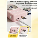 4k Digital Camera IPS HD 50MP CCD Camera 2.4" Autofocus Vlogging Student Camcorder 8X Dual Cam and LED Flash Video Photo Filming - Image 19