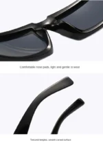 Future Science Technology Sense Sunglasses Men Women Concave Shape Sun Glasses Cool Punk Style Pair Summer Sports T206 - Image 21