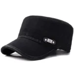 Unisex FS Label Washed Flat Baseball Caps Spring Autumn Adjustable Casual Baseball Caps Outdoor Sunscreen Hat Sports Cap - Image 4
