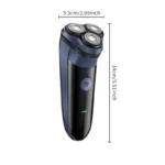 Electric shaver, rechargeable mini portable shaver, intelligent floating shaver, the choice of gift for men - Image 2