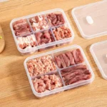 Refrigerator Food Storage Containers, Suitable For Meat And Other Food, Food-grade Airtight Containers, 2/4/6 Compartments. - Image 20
