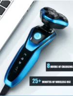 Electric Shaver Rotary Shaver Electric Razor Beard Trimmer Rechargeable Hair Cutting Shaving Machine Clipper for Men Waterproof - Image 19