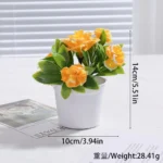 Artificial Plants Bonsai Simulated Tree Potted Fake Flowers Table Porch Potted Ornaments Home Wedding Decor Housewarming Gift - Image 20