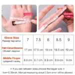 Top grade leather gloves women,sheepskin genuine leather gloves women,outdoor winter gloves women -8030 - Image 6